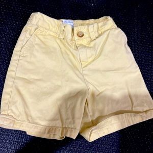 Polo Ralph Lauren boys shorts yellow size 24m